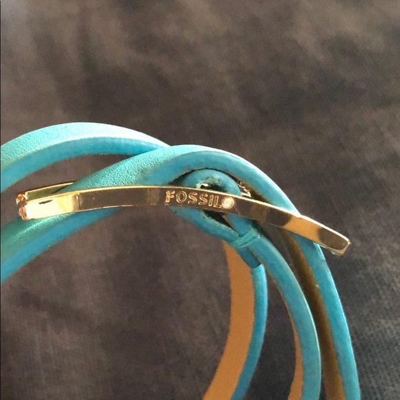 FOSSIL wrap around bracelet - Picture 2 of 2